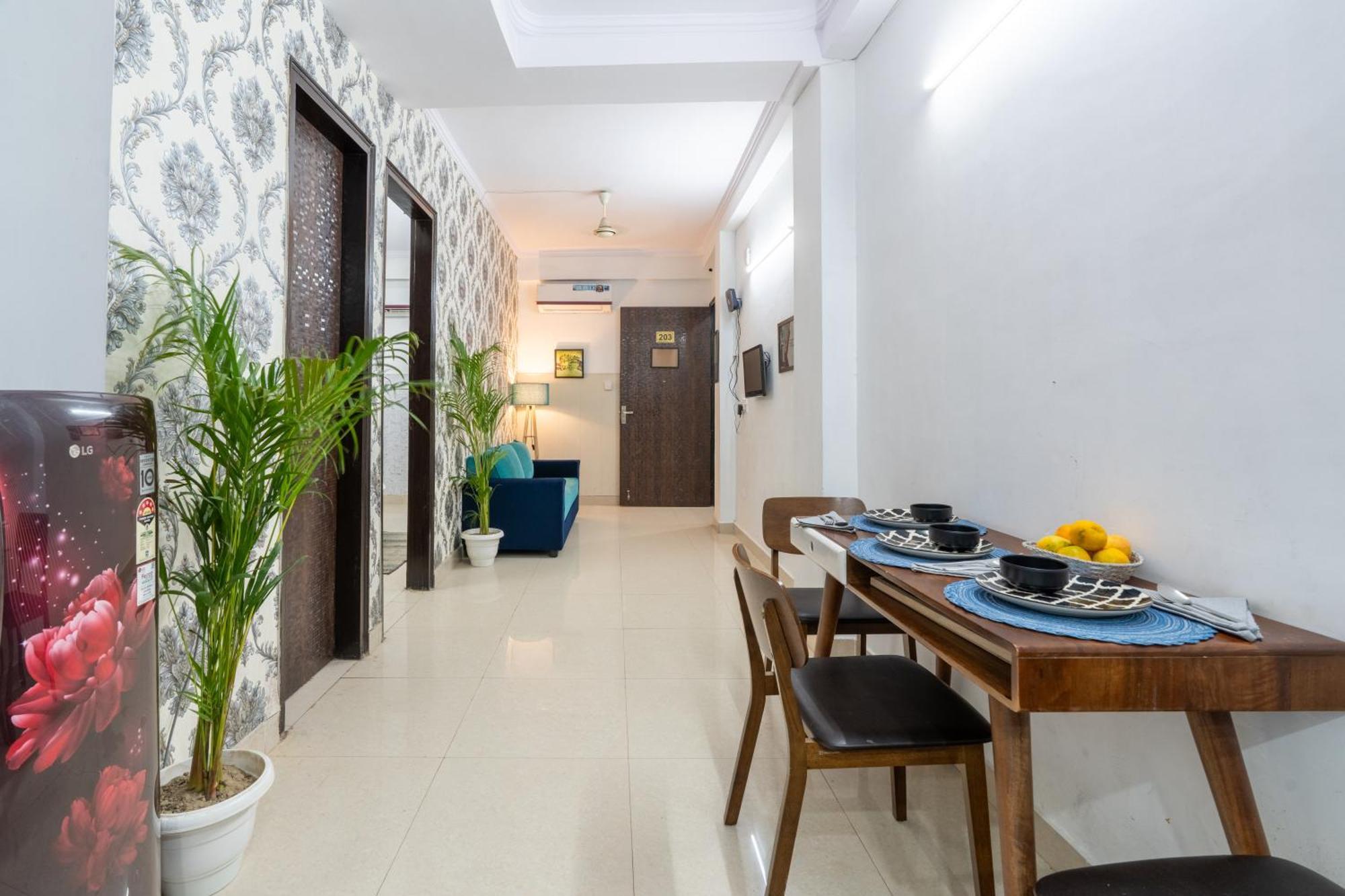 뉴델리 Homlee-Vintage 2Bhk-Ndls-Lift-Bharat Mandapam 아파트 외부 사진